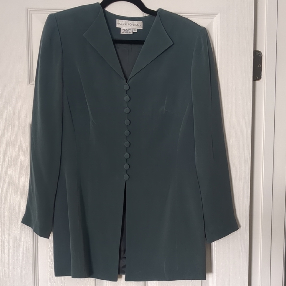 Elegant Women's Blazer in Teal